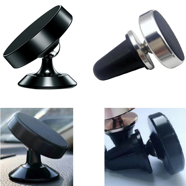 Stick-up / Airvent 360° Rotatable Magnetic Car Mount Phone Holder