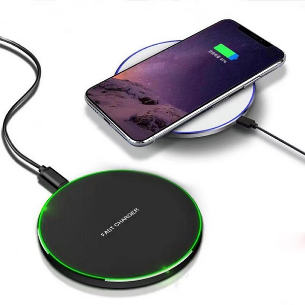 15W Aluminum Alloy Wireless Charging Pad